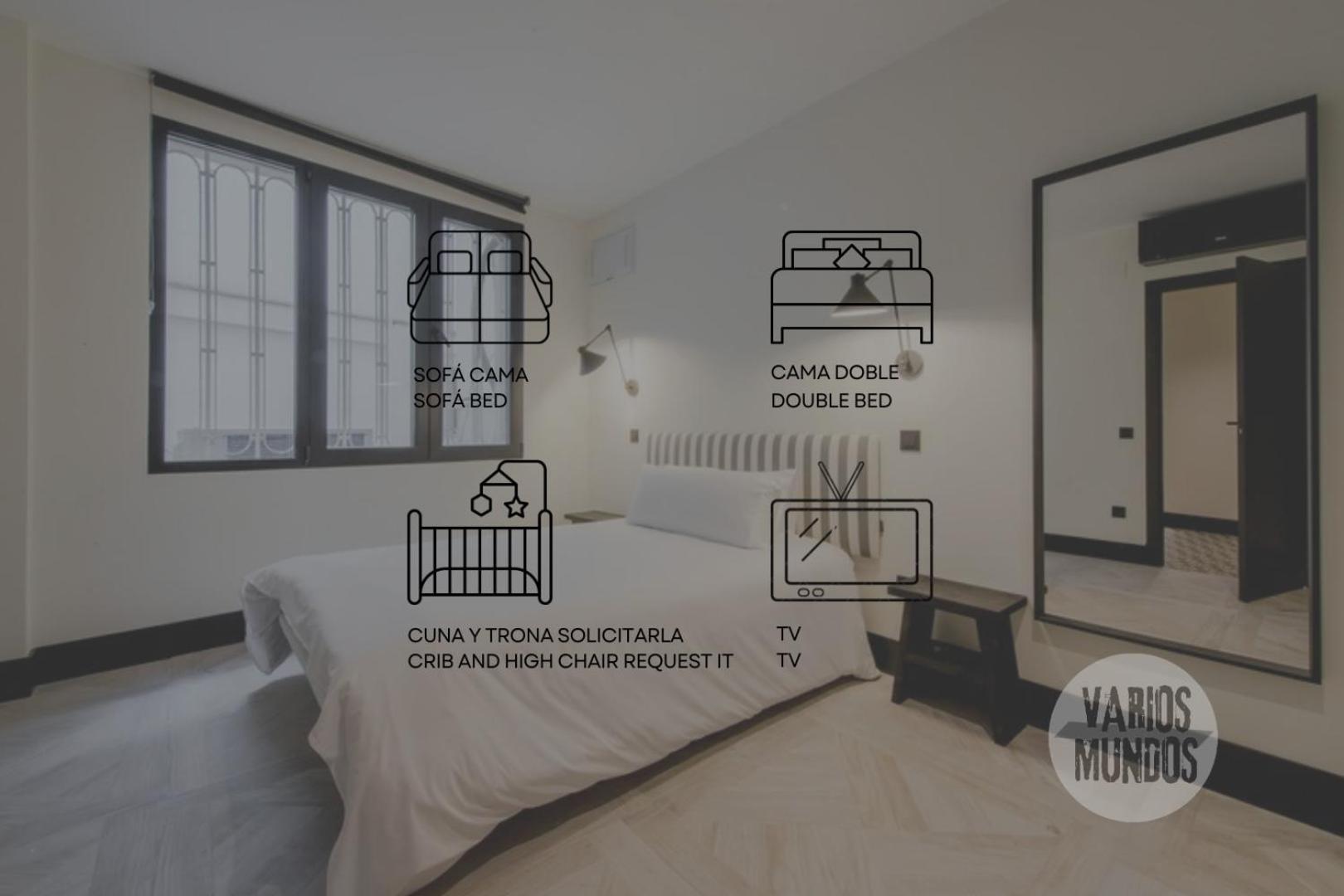 Wonderful Apt Para 7 En Preciados-Plaza Del Carmen E2 Мадрид Экстерьер фото